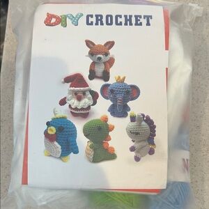 NEW DIY Crochet 6 Animal Kit